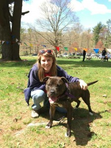 Skinny Marie made her debut as an adoptable dog on our website just weeks ago! Now she has a new family, who brought her to the SPCA of Westchester's Annual Walkathon!