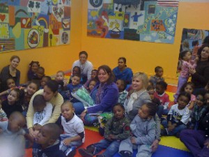 TAFT school visit w/Ann Sather