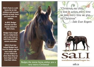 Tortorella Family Supports SALI’S Farm for At-Risk Children and Rescued Animals!
