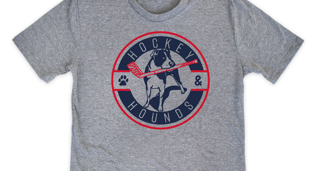 “Hockey & Hounds” T-Shirts Are Here!