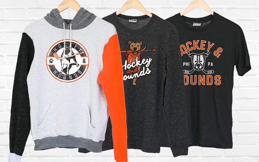 Hockey and Hound Philly Flyers Gear has arrived!